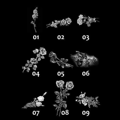 Гравировка розы (арт. ГЦ)