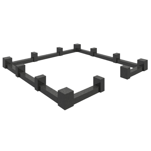 Цоколь гранитный С-13