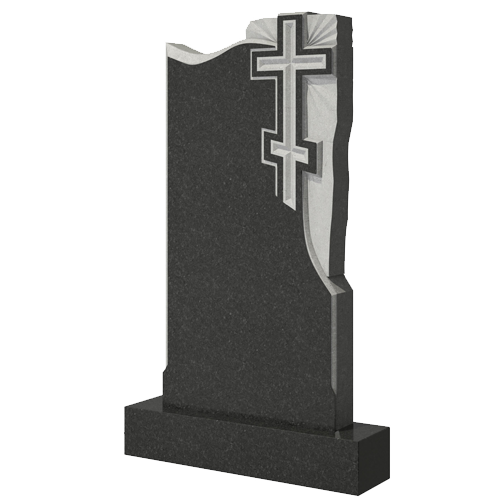 Памятник резной с крестом, ПР-11